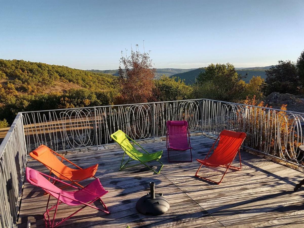 La Roulotte Clerelu - Du Domaine Des Ramonets Guest House Cahors Exterior foto