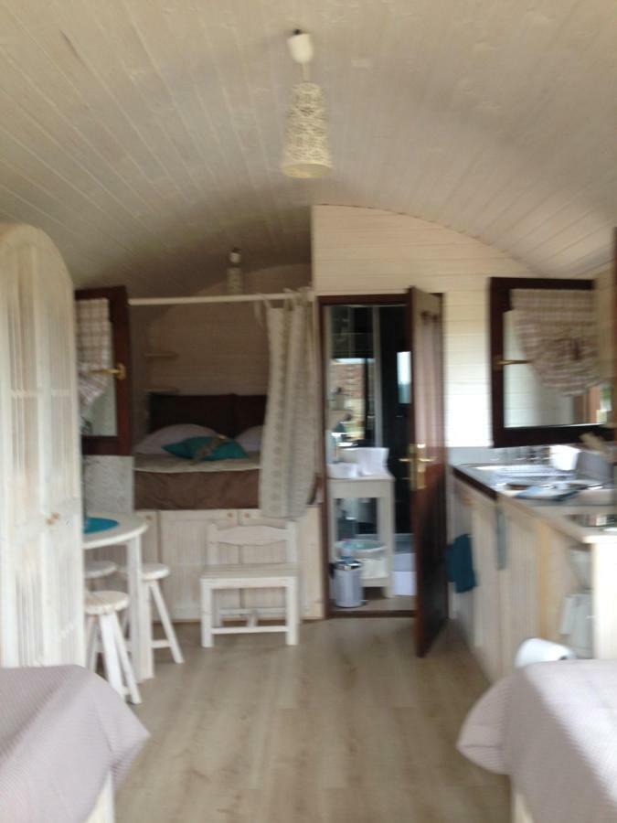 La Roulotte Clerelu - Du Domaine Des Ramonets Guest House Cahors Exterior foto